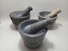 Load image into Gallery viewer, Soapstone Mortar and Pestle Soapstone Mortar and Pestle In Spyrit Metaphysical
