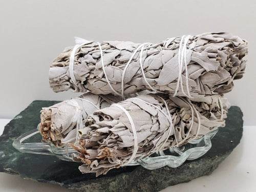 White Sage Stick - Smudging, Cleansing, Positive Energy In Spyrit Metaphysical