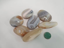 Load image into Gallery viewer, Banded Agate Banded Agate, Large Palm Stones In Spyrit Metaphysical
