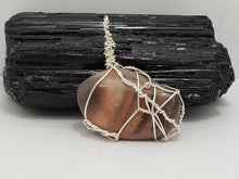 Load image into Gallery viewer, Black Moonstone Wire Pendant Black Moonstone Wire Pendant In Spyrit Metaphysical
