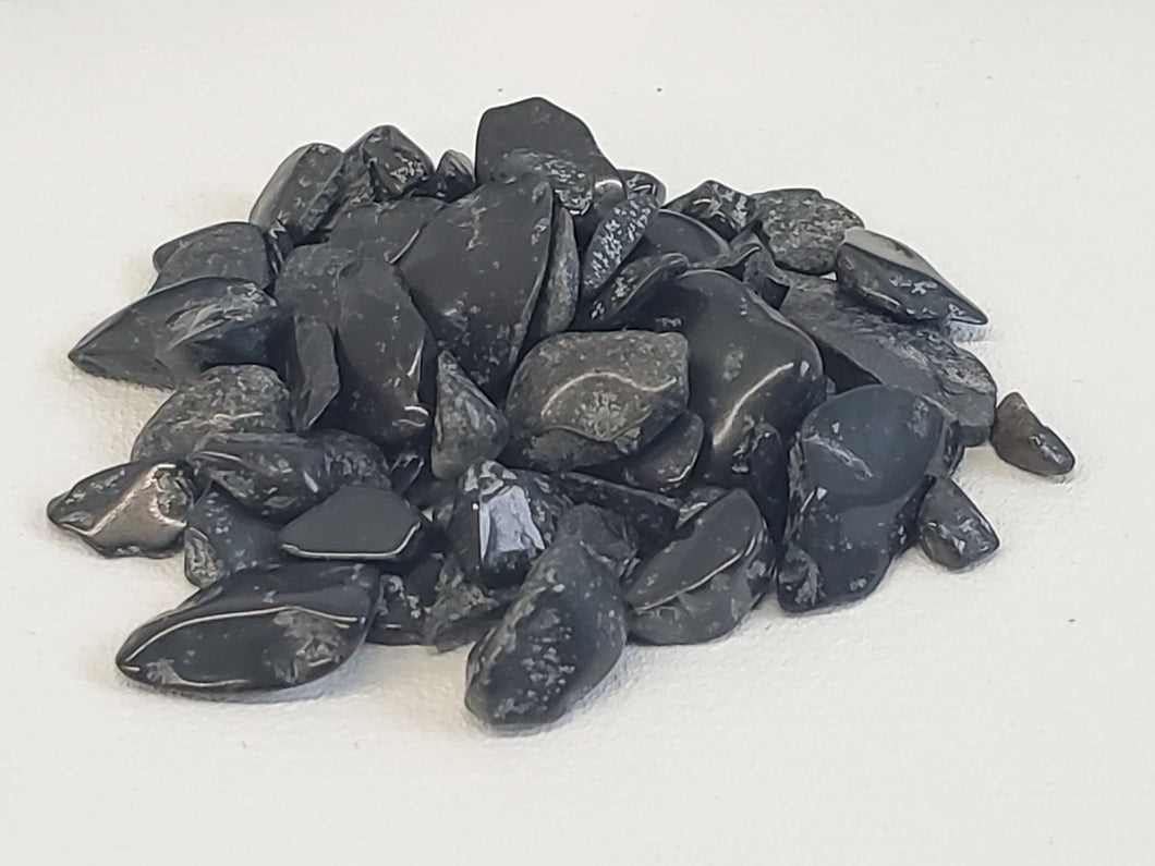 Black Tourmaline Chip Black Tourmaline Chip - Protection, Grounding, Calming In Spyrit Metaphysical