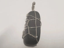 Load image into Gallery viewer, Black Tourmaline Wire Pendant In Spyrit Metaphysical
