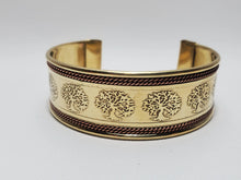 Load image into Gallery viewer, Brass &amp; Copper Bracelet, Tree of Life - Healing, Protection, Energy In Spyrit Metaphysical
