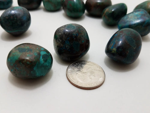 Chrysocolla Chrysocolla - Aura Cleanser, Support, Soothes and Calms In Spyrit Metaphysical