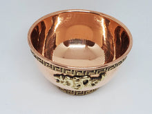 Load image into Gallery viewer, copper offering bowl Copper Offering Bowl, Dragon - Energy Direction, Healing, Luck In Spyrit Metaphysical
