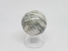 Load image into Gallery viewer, Flamingo Jasper Sphere - Protection, Cleanse Chakras, Tranquility freeshipping - In Spyrit Metaphysical
