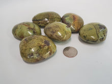 Load image into Gallery viewer, Green Opal Green Opal Palm Stone - Cleansing, Rejuvenating, Prosperity In Spyrit Metaphysical
