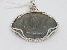 Load image into Gallery viewer, Labradorite Triple Moon Carved Labradorite Triple Moon Carved Pendant In Spyrit Metaphysical
