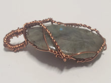 Load image into Gallery viewer, Labradorite Wire Pendant In Spyrit Metaphysical
