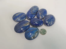 Load image into Gallery viewer, Lapis Lazuli Palm Stone 
