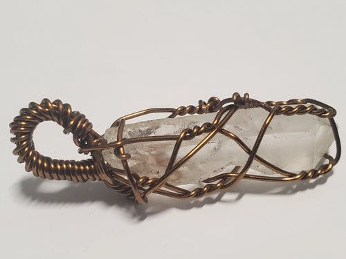 Lemurian seed crystal pendant, In Spyrit Metaphysical