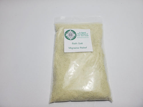 Migraine Relief Bath Salts In Spyrit Metaphysical