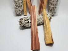 Load image into Gallery viewer, Mini White Sage Smudge Kit - Cedar, Palo Santo, White Sage In Spyrit Metaphysical
