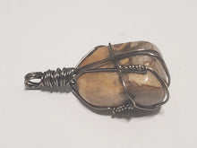 Load image into Gallery viewer, Petrified Wood Wire Pendant In Spyrit Metaphysical
