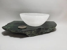 Load image into Gallery viewer, Selenite Charging Bowl, 3.75&quot; to 4&quot; (approx) - Christ Consciousness, Spiritual Connection, Highest Vibration freeshipping - In Spyrit Metaphysical
