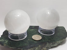Load image into Gallery viewer, Selenite Spheres, 50 - 60 mm - Christ Consciousness, Spiritual Connection, Highest Vibration In Spyrit Metaphysical

