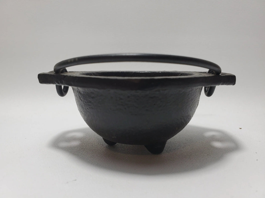 small cast iron cauldron Small Cast Iron Cauldron - Protection, Defensive Magic, Strength, Healing In Spyrit Metaphysical