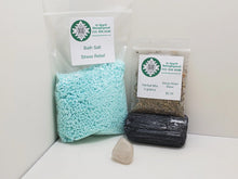 Load image into Gallery viewer, Mini Kit- Stress Relief - Bath Salts, Stone, and Herb Mix freeshipping - In Spyrit Metaphysical

