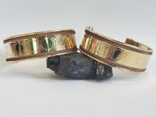 Load image into Gallery viewer, Triple Moon Bracelet Triple Moon Bracelet, Brass and Copper In Spyrit Metaphysical
