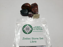 Load image into Gallery viewer, Zodiac Stone Set Zodiac Stone Set, Libra - Tiger&#39;s Eye, Moonstone, Pink Tourmaline, Mahogany Obsidian, Bloodstone In Spyrit Metaphysical
