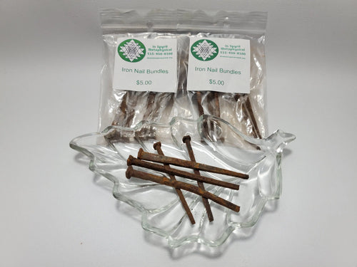 Old Iron Nails/Coffin Nails Set - Protection, Defensive Magic, Grounding In Spyrit Metaphysical