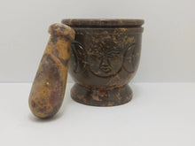 Load image into Gallery viewer, Mortar &amp; Pestle - Goddess and Triple Moon, Soapstone In Spyrit Metaphysical
