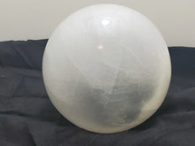 Load image into Gallery viewer, Selenite Gazing Ball (Sphere), 100 mm - Detachment, Depression, Fear In Spyrit Metaphysical
