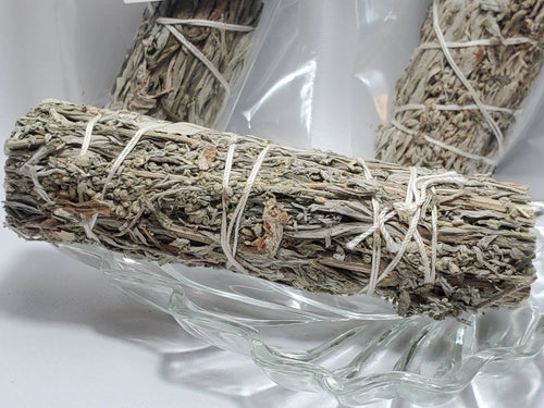 Black Sage (Mugwort) Smudge Sticks - Protection, Spiritual Journey, Visions In Spyrit Metaphysical